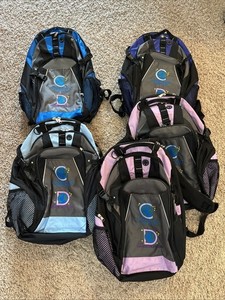 Black and Gray Cheerleading Worlds Backpack Custom Cheer Backpack (Personalized) | YouCustomizeIt main image 4