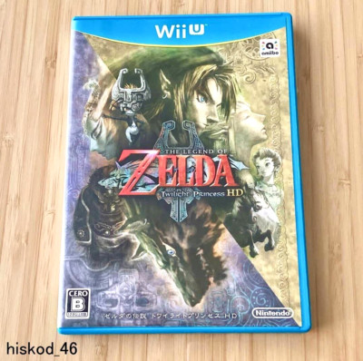 Wii、Wiiuカセット Wii U The Legend of Zelda Twilight Princess HD Nintendo Video