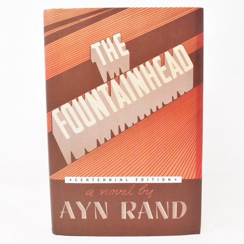 The Fountainhead Ayn Rand Hardcover Centennial Edition 2005 Plume 3rd Edition DJ - 第 1/23 張圖片