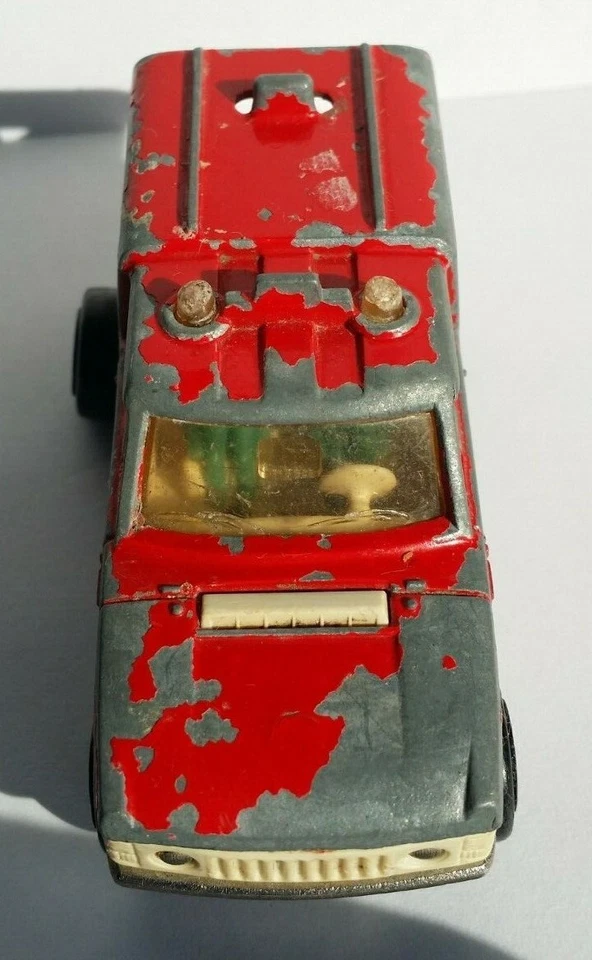 Range Rover Majorette Rojo Pasajeros ECH 1/60 Nº 246 Hecho en Francia 3" Raro Foto 3 de 4