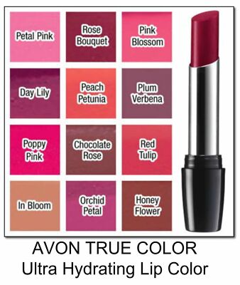 Avon Ultra Color Indulgence Lip Color New in box 12 Assorted Colors