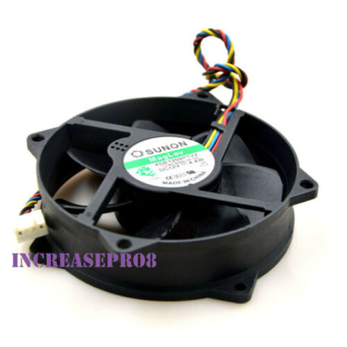 For KDE1209PTVX magnetic levitation Cooling Fan 12V 4.4W 90 x 25mm t5 PWM 4 Pin - Picture 4 of 4