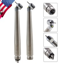 Dental LED 45  Degree Surgical High Speed Handpiece Push Button 4 Hole NSK Style