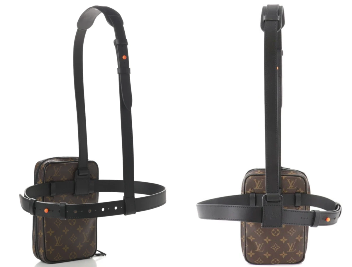 Louis Vuitton X Virgil Abloh IV Harness Utility Side Bag Monogram Bag BNWT