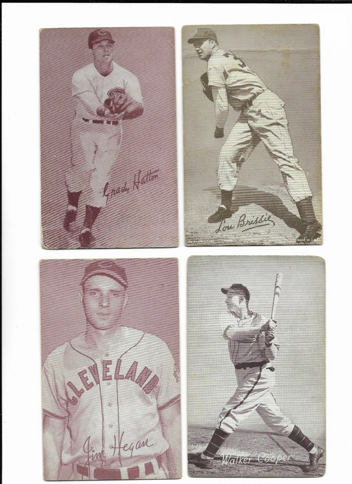 8 张街机展览棒球卡套装 Monty Irvin Orestes Minoso Lou Brissie Sam J — 第 3/4 张图片