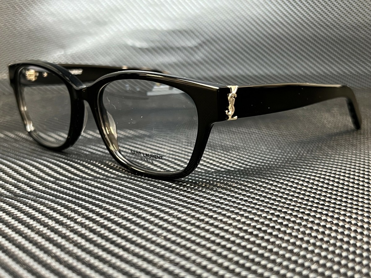 メガネ SAINT LAURENT Woman Optical frames Black SL669 002 Saint Laurent SL M35 002 Black Women's Authentic Eyeglasses