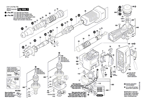 New Bosch 1615430014 Grease Tube - Picture 1 of 2