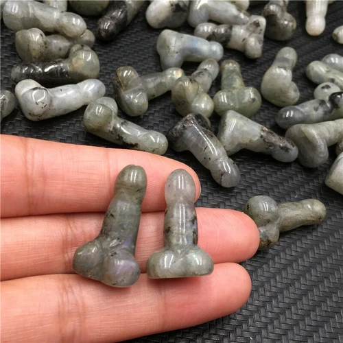 Wholesale Natural mix mini Penis Carved quartz Crystal Massager Wand Healing - Picture 92 of 296
