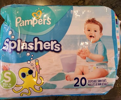 pampers splashers size small