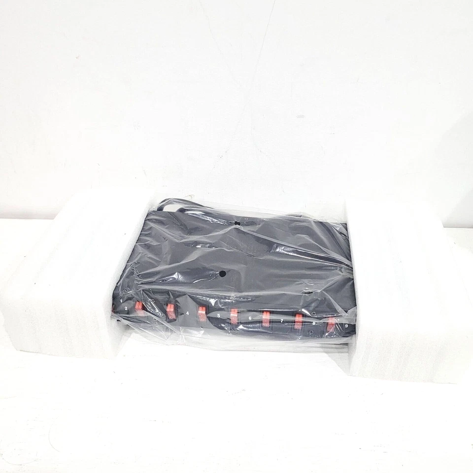 Pyle PDU Power 9 Outlet Strip Surge Protector 150 Joules 9 Front Switch PDBC70 - Image 3 of 4