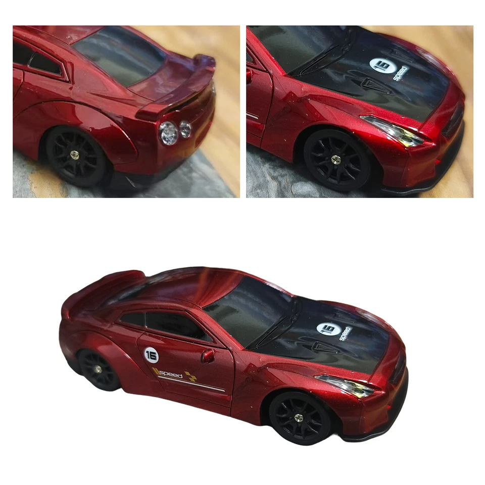 1/43 RC Drift Race Car 4WD Ready to Go Mini Car Toy Remote Control High SpeedtSF - Image 3 of 4