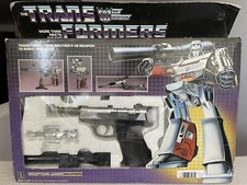 TRANSFORMERS G1 MEGATRON 1984    COMPLETE WITH BOX  STICKERS UNUSED  UNOPENED