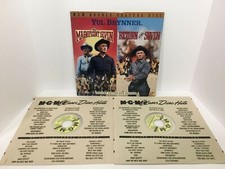 Yul Brynner The Magnificent Seven Return Of The Seven Laserdisc double disc VG