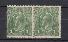 Australia KGV 1924 1d Head Pair SG83 MNH/MH BP13564