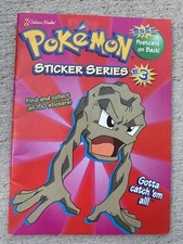 NEW Golden Books Pokemon Sticker Series 3 Kids Activity Booklet  54 stickers
