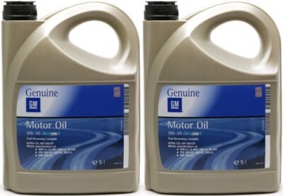 Original Genuine GM Opel 5W-30 dexos2 Longlife Motoröl 2x 5 = 10 Liter
