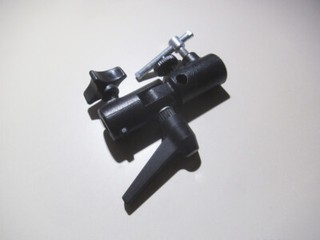 Manfrotto 026 Lite Tite Schirmneiger Swivelling Adapter Knick Gelenk Aluminium 2
