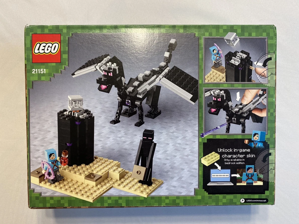 La batalla en online el end lego minecraft