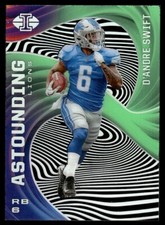 2020 Illusions Astounding Rookie Emerald D'Andre Swift #A5 JM9-2