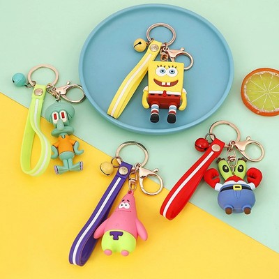 Spongebob Schwammkopf Schlüsselanhänger Keychain (verschiedene Figuren)
