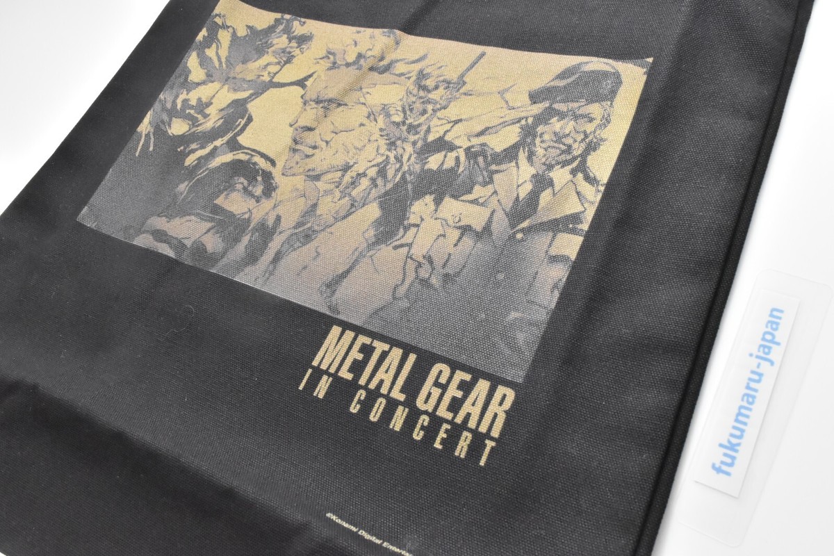 METAL GEAR IN CONCERT Tote Bag 2023 METAL GEAR SOLID KONAMI | eBay.de