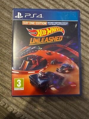 Hot Wheels Unleashed Day One Edition Sony PlayStation 4 PS4 Spiel