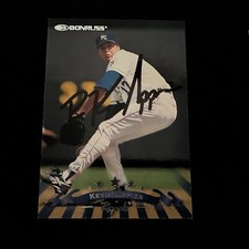 Autographed 1998 Donruss  KEVIN APPIER.   TOUGH AUTO.        #K-1