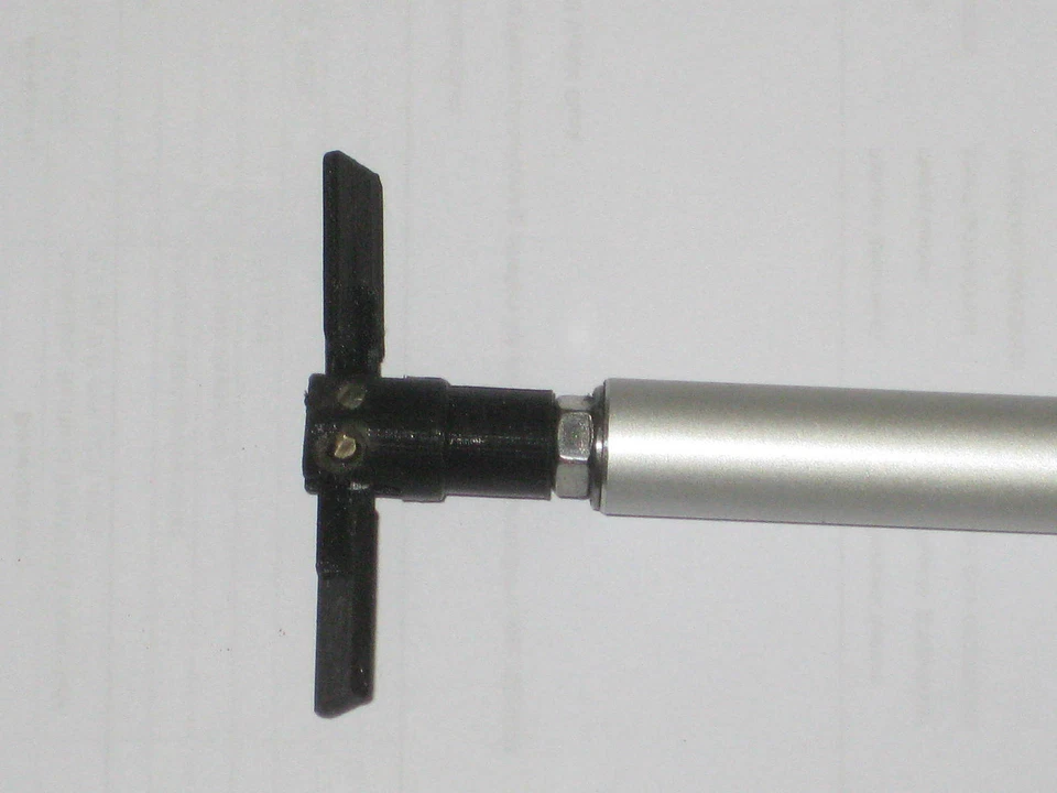 Faltpropeller Flautenschieber Schiffsschraube 40mm Gewinde M3 oder M4  MB 3270 - Bild 3 von 4