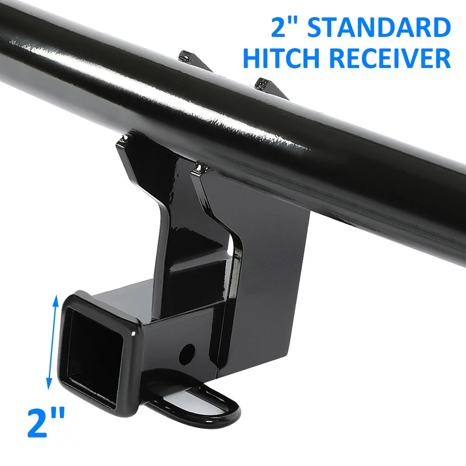 Class 3 Rear Bumper Trailer Tow Hitch 2" Receiver For BMW X5 2007-18 X6 2014-19 - Imagem 4 de 4