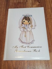 my first communion remembrance book precious moments 1991