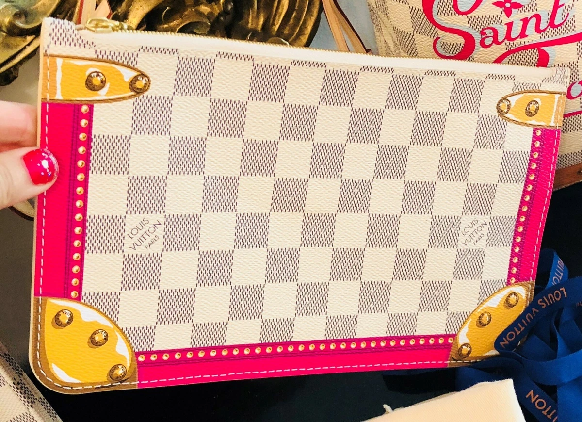 Neverfull pochette damier large sale