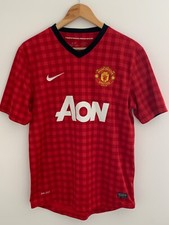 Manchester United Nike Home Shirt 2012/13 Season - AON - Men's Medium