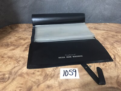 A BLACK FOLD UP BINDER #115 