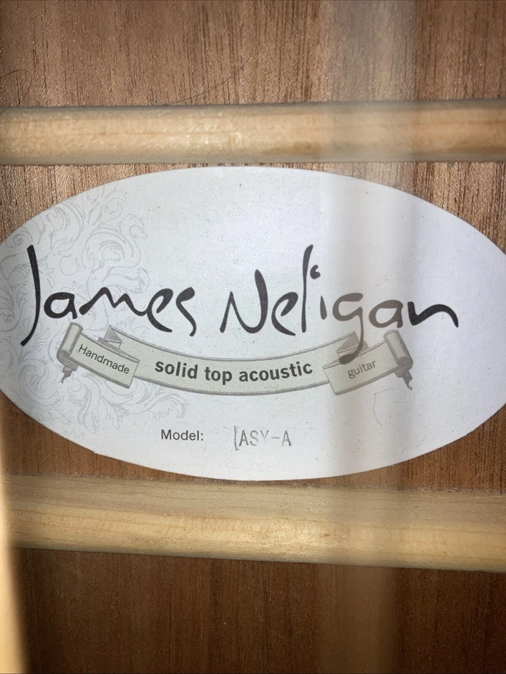 James Neligan Acoustic/Electric Guitar - Image 3 of 4