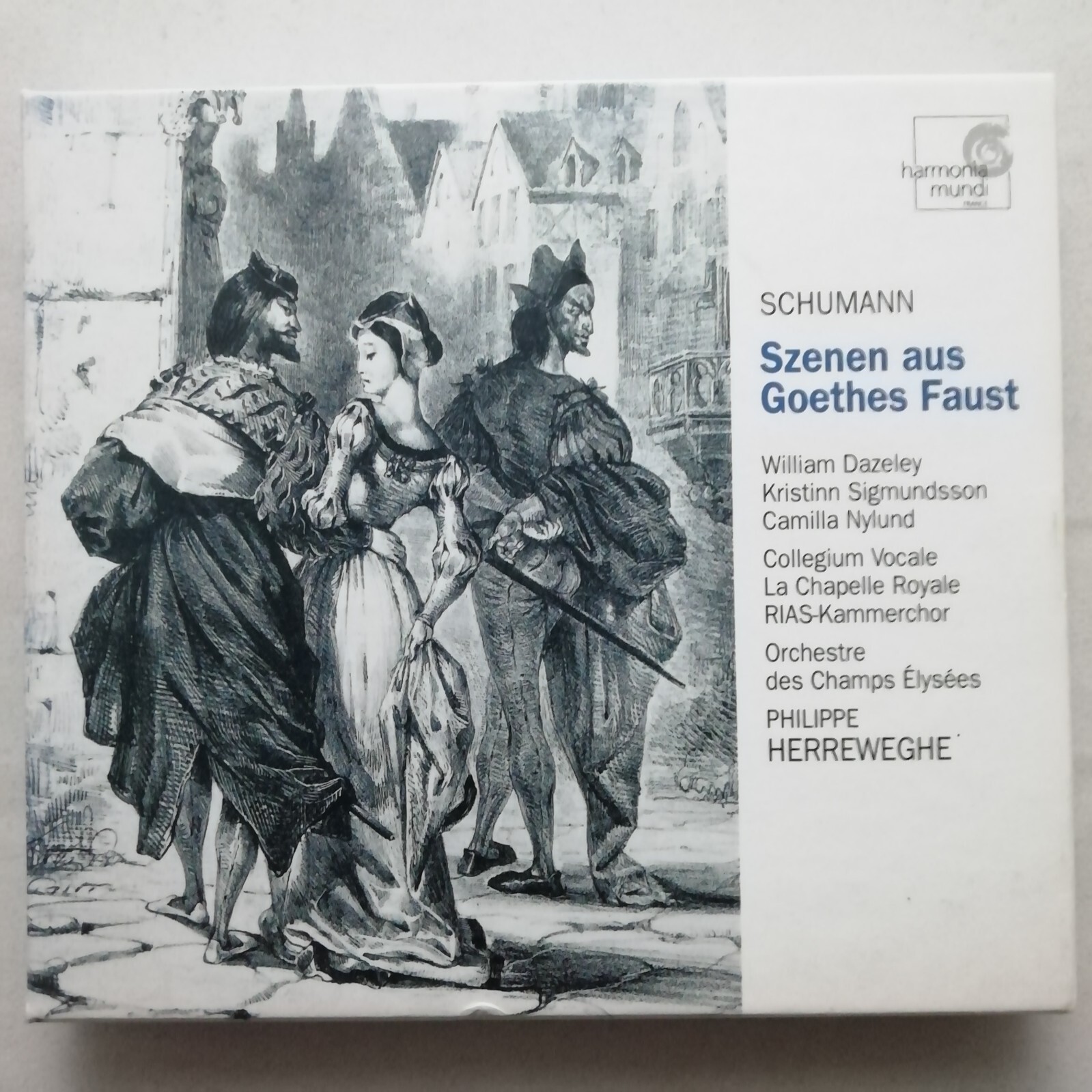 Schumann: Scenes from Faust / Herreweghe / Harmonia Mundi 2 CD HMC 901661.62