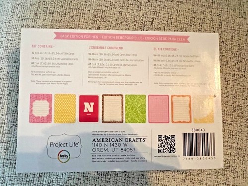 Becky Higgins Project Life Mini Kits- Value Pack - Variety - You Pick New Sealed - Picture 5 of 31