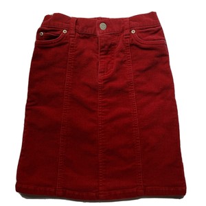 saia de veludo vermelha