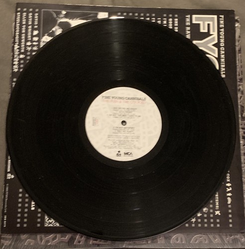 Fine Young Cannibals LP The Raw & The Cooked I.R.S./MCA US 1988 Open Shrink VG - Picture 4 of 4