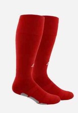 NWT Adidas Socks Sz Medium Aeroready Compressioin Red Baseball Over the Calf