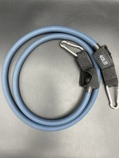 Resistance Tube Band 40lbs Single Resistance Band Blue Hooks 43"