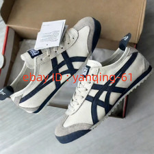 Onitsuka Tiger MEXICO 66 DL408-1659 1183C102-200 Birch Navy Blue