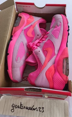 Comme des Garçons x Nike Air Max 180 Triple Pink 37.5 EU OG Box Bon État - Photo 1/4