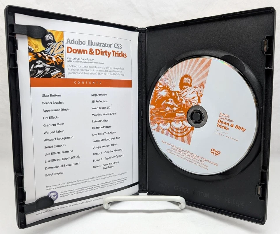 Adobe Illustrator CS3 Down & Dirty Tricks w/ Corey Barker (DVD-ROM) Complete - Image 3 of 3