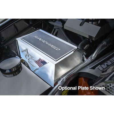 ACC Fuse Box Cover fits 2015-2017 Dodge Charger Hellcat-Stainless Steel/Brushed