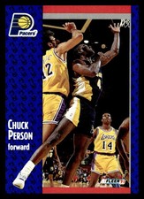 1991-92 Fleer #84 Chuck Person Indiana Pacers