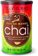 David Rio Chai Toucan Mango 398g - Tee für Chai Latte  - Consumer Dose