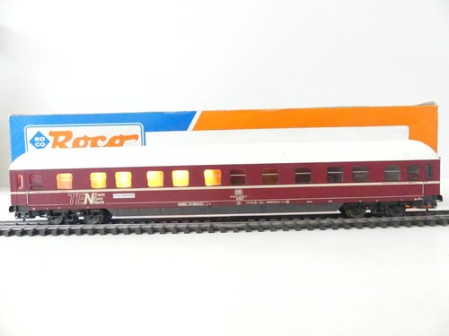 Roco H0 4260C Schlafwagen TEN, DB -BELEUCHTET- DC, NEM, TOP in EVP #68878 | Condition: Gebraucht
