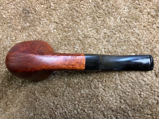 Scandia Freehand Sandblast Finish 763 Pipe Denmark - Image 3 of 3