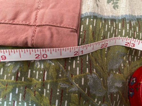 Women's Pink Cropped Chinos Principles size 18 waist 38 inch - Picture 5 of 5