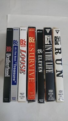 S07980 B'z / Japan [IN THE LIFE] [RUN][Treasure] [ELEVEN] etc. 7 CD albums